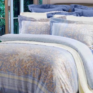 Toscana 1200針長絨棉活性印花貢緞系列